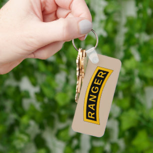 Army Ranger School Tab Key Ring