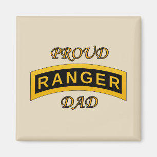 Army Ranger School Tab - Proud Dad - Magnet