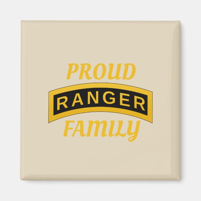 Army Ranger School Tab - Proud Family - Magnet (Front)