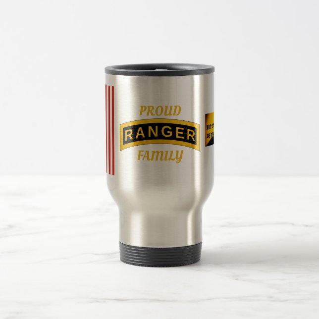 Army Ranger School Tab - Proud Family -  Mug (Center)