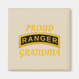 Army Ranger School Tab - Proud Grandma - Magnet