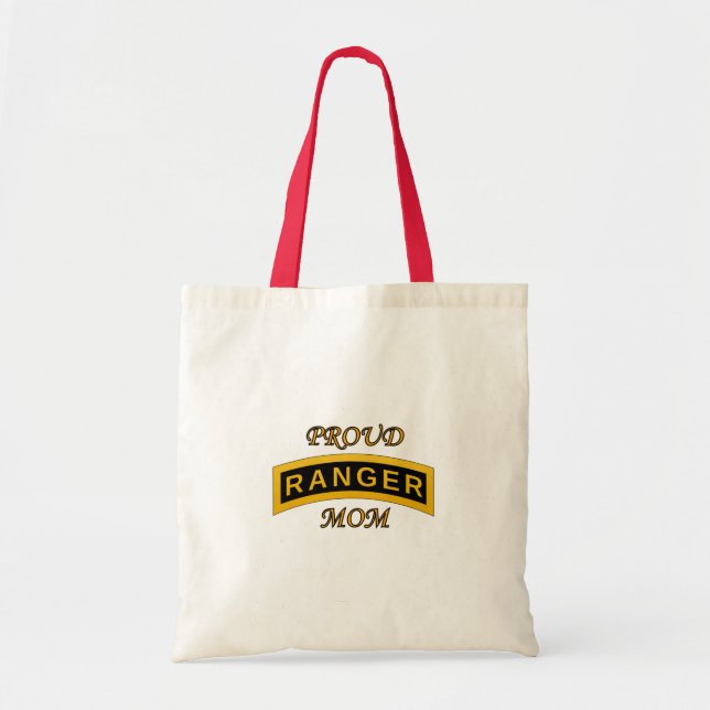 Army Ranger School Tab - Proud Mum - Tote Bag (Front)
