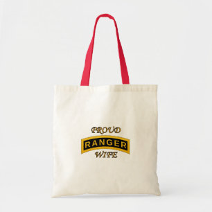 Army Ranger School Tab - Proud Wife - Tote Bag