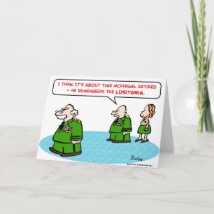 army retire remember lusitania card