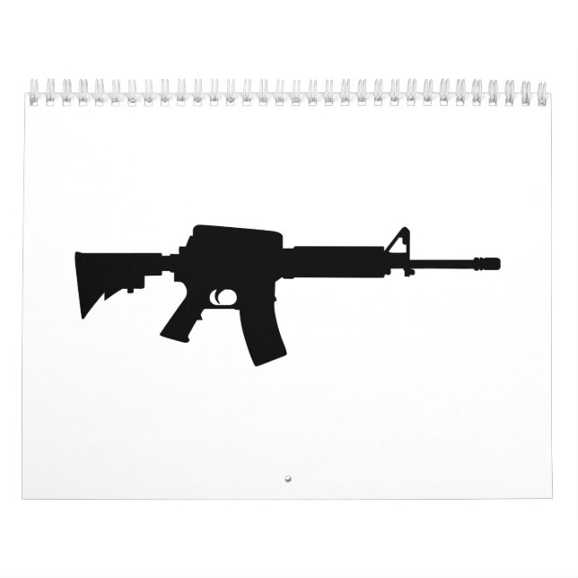 Army rifle calendar (Cover)