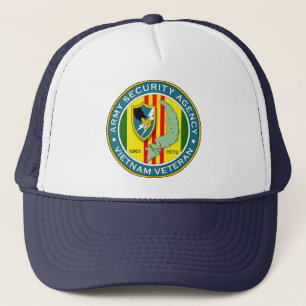 Army Security Agency - Vietnam Veteran Trucker Hat
