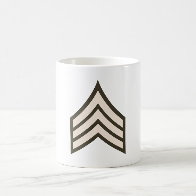 Army Sergeant rank Coffee Mug (Center)