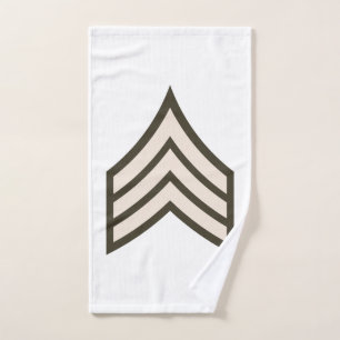 Army Sergeant rank Hand Towel