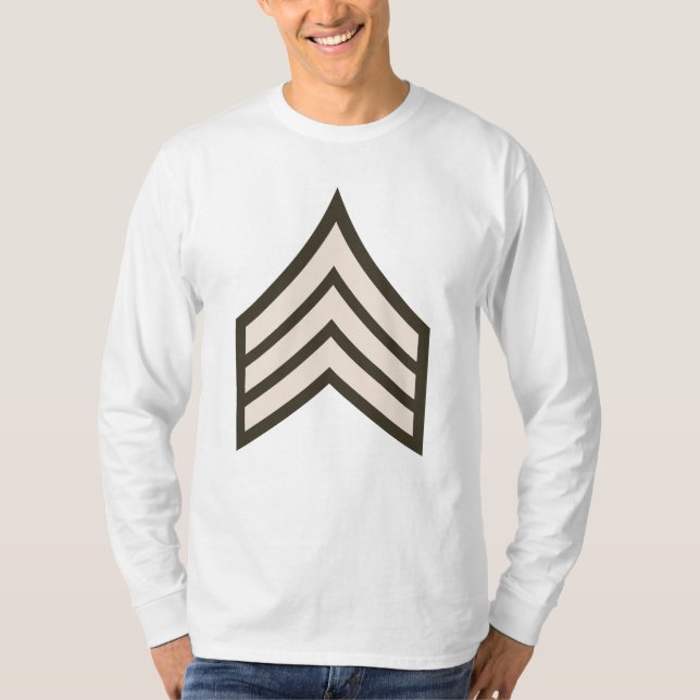 Army Sergeant rank T-Shirt (Front)