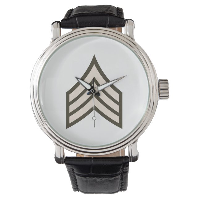Army Sergeant rank Watch (Front)