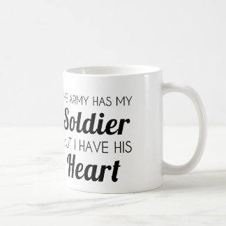 ARMY SOLDIER HEART COFFEE MUG