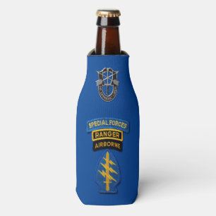 Army Special Forces Group Green Berets SFGA SFG Bottle Cooler
