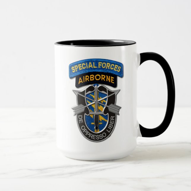 Army Special Forces Group SFGA SF veterans vets Mu Mug (Right)