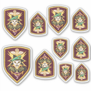 Army Special Forces MAC-V-SOG contour stickers.