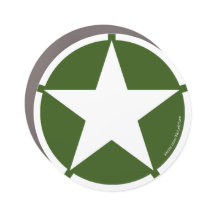 Army Star Magnet