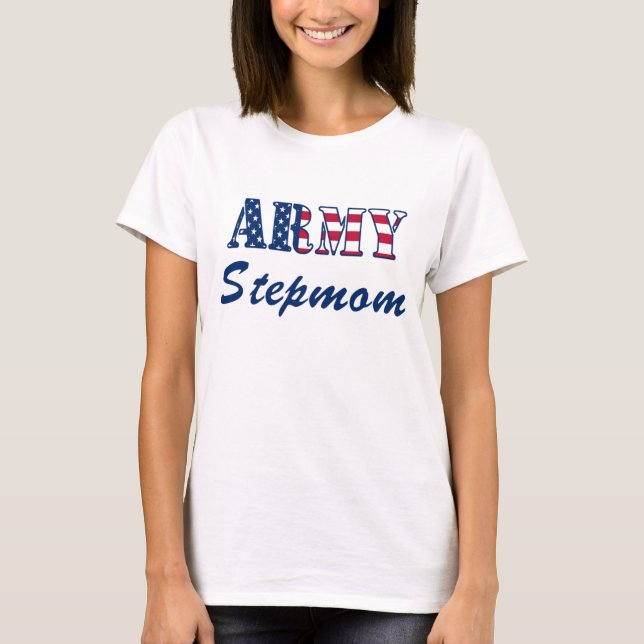 Army Stepmom T-Shirt (Front)