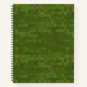 Army Style Pixel Camo Notebook