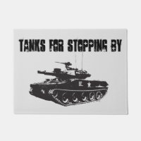 Army Tank Funny Welcome