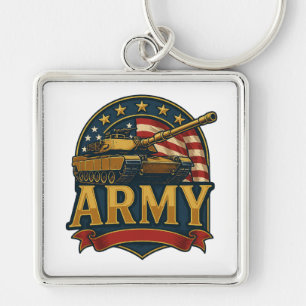 Army Tank Key Ring