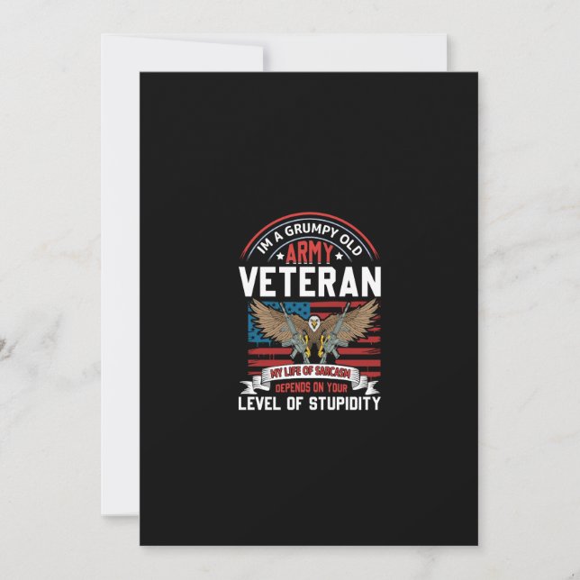 army veteran invitation (Front)