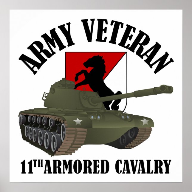 Army Veteran - M-48 Poster (Front)