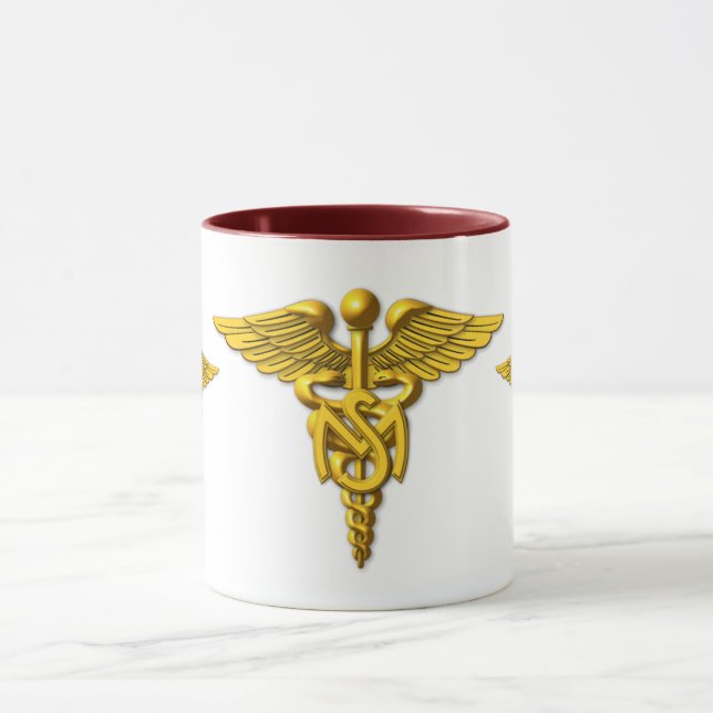 Army Veteran Medical Service Corps Mug (Center)