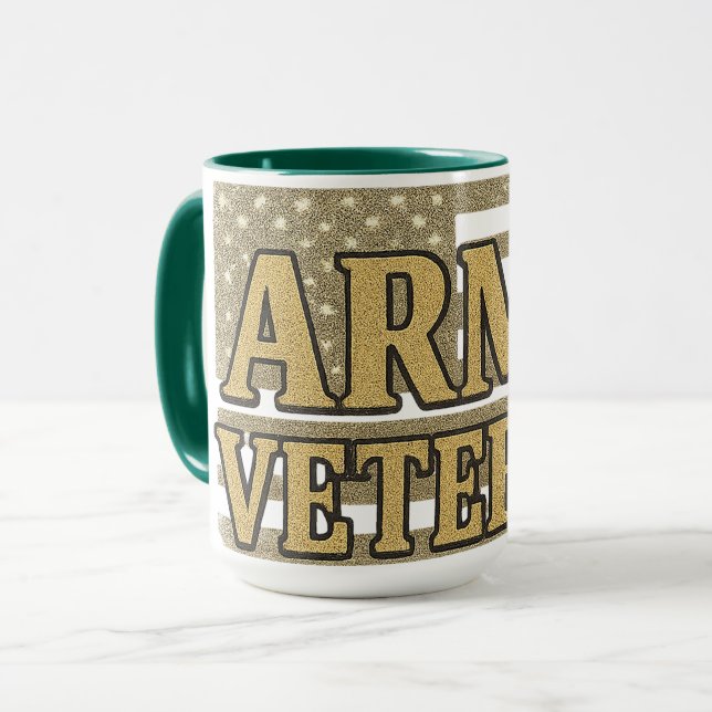 Army Veteran Mug (Front Left)