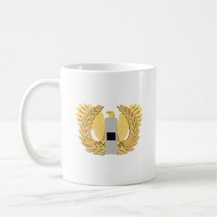 Army - Warrant Officer - W01 - Flat - Eagle and Ba Coffee Mug
