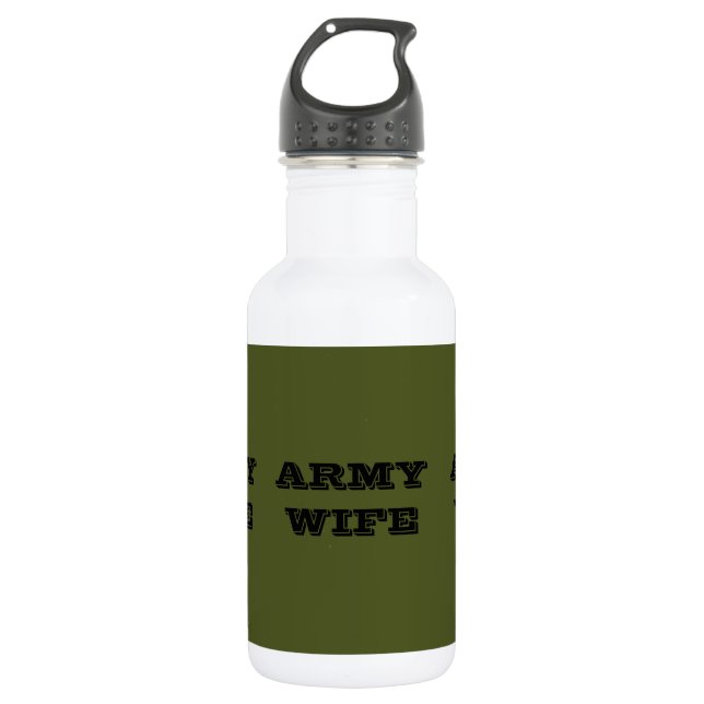 Army Wife 532 Ml Water Bottle (Front)