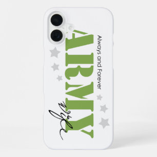 Army Wife - Always and Forever iPhone 16 Plus Case