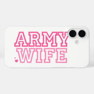 Army Wife iPhone 16 Plus Case