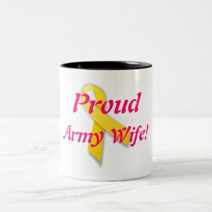 Army Wife coffee cup