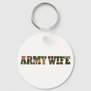 Army Wife Key Ring
