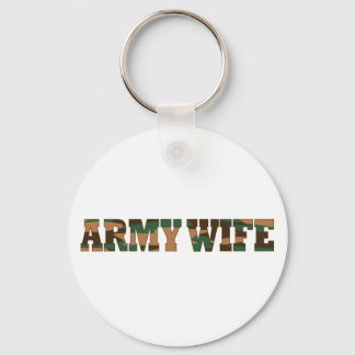 Army Wife Key Ring