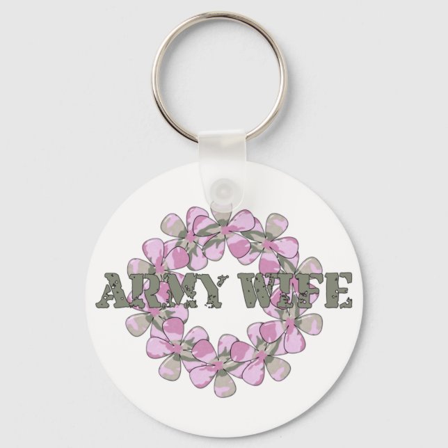 ARMY WIFE KEY RING (Front)
