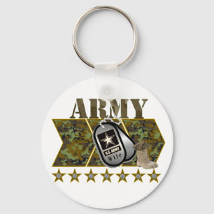 army wife key ring
