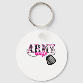 Army Wife Key Ring