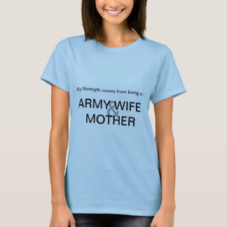 Army Wife & Mother Tee