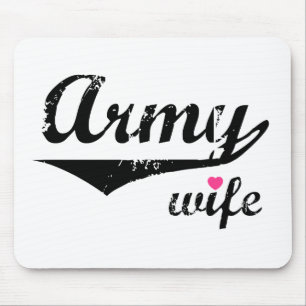 Army Wife Mouse Mat
