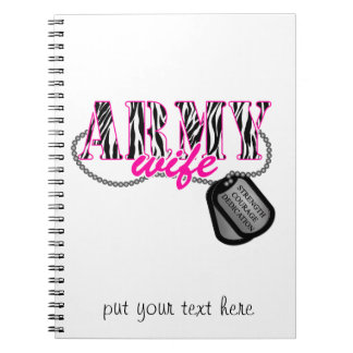 Army Wife Notebook