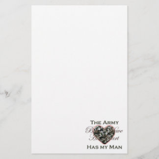 Army Wife Stationary Stationery