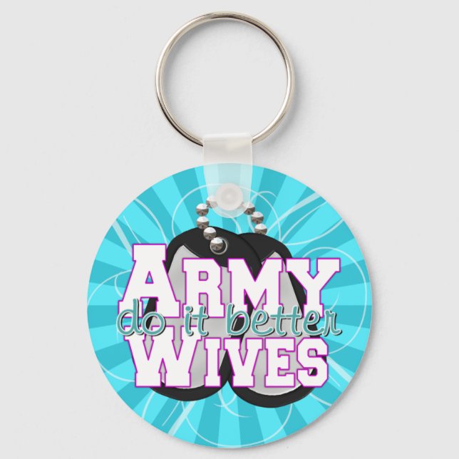 Army Wives Do It Better Key Ring (Front)