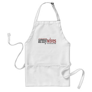 army wives standard apron