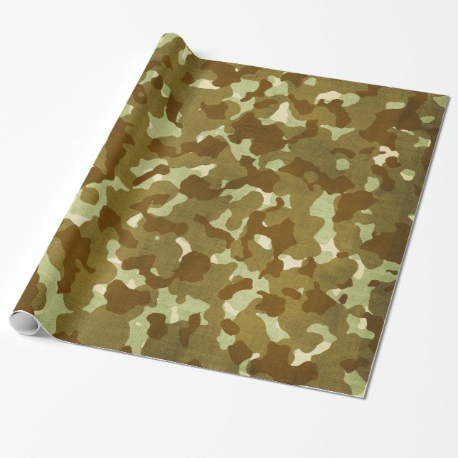 army wrapping paper (Unrolled)