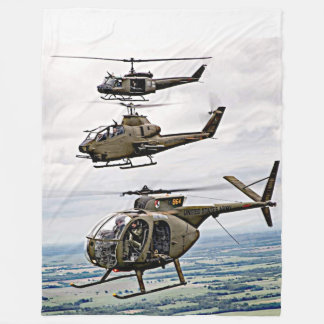 ARMYHELICOP[TERS FLEECE BLANKET