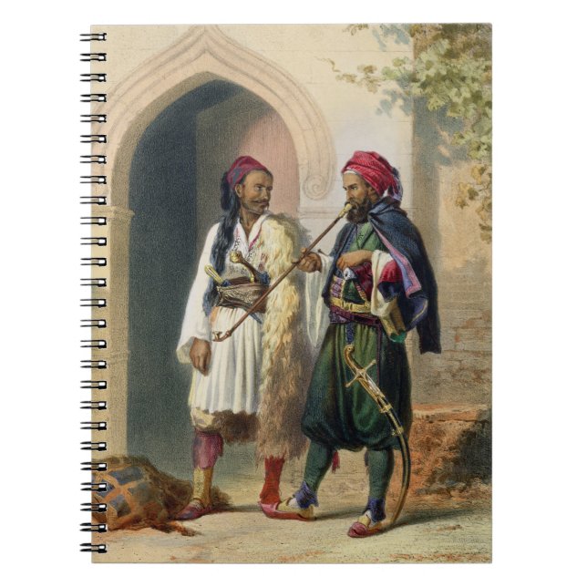 Arnaout and Osmanli Soldiers in Alexandria, illust Notebook (Front)