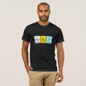 Arnau periodic table name shirt (Front Full)