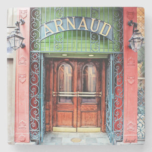 Arnaud's restaurant Coaster, Stone Coaster