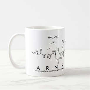 Arne peptide name mug