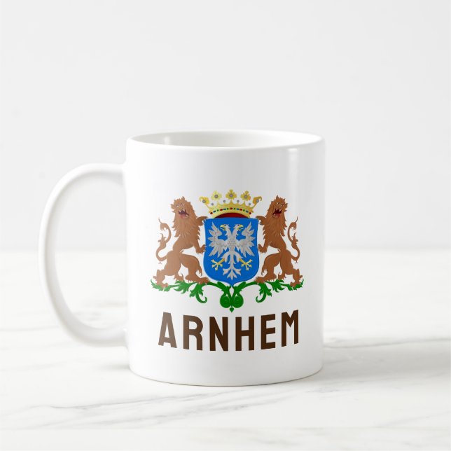 Arnhem coat of arms, Netherlands Coffee Mug (Left)
